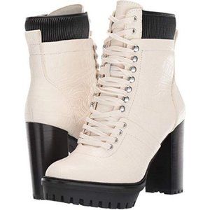 Vince Camuto Ermania Croc High Heel Platform Boots